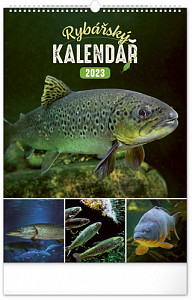 Kalendář 2023 nástěnný: Rybářský, 33 × 46 cm