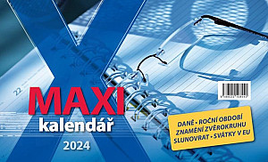 Kalendář 2024 Maxi kalendář, stolní