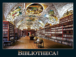 Kalendář 2026 Bibliotheca, nástěnný, 56 x 42 cm