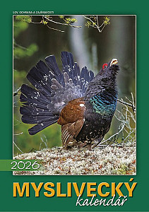 Kalendář 2026 Myslivecký, nástěnný, 34 x 48,5 cm