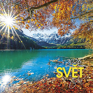 Kalendář 2026 Svět ticha, nástěnný, 33 x 33 cm