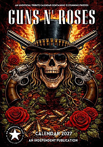 Kalendář 2027 - Guns & Roses A3