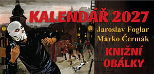 Kalendář 2027 Knižní obálky - stolní