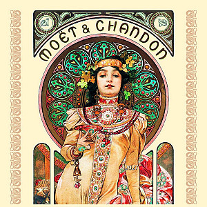 Kalendář 2027 nástěnný: ALFONS MUCHA (čtverec)