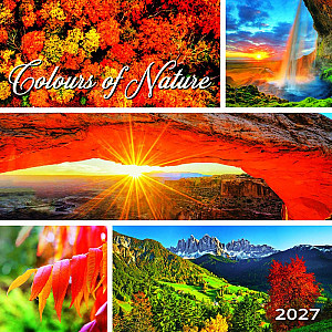 Kalendář 2027 nástěnný: COLOURS OF NATURE