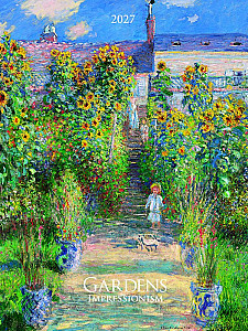 Kalendář 2027 nástěnný: GARDENS IMPRESSIONISM