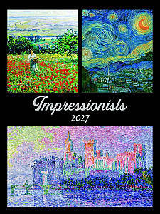 Kalendář 2027 nástěnný: IMPRESSIONISTS