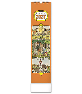 Kalendář 2027 nástěnný: Josef Lada, 12 x 48 cm