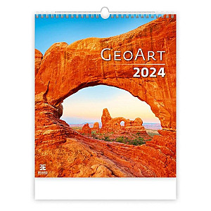 Kalendář nástěnný 2024 - Geo Art / Exclusive Edition