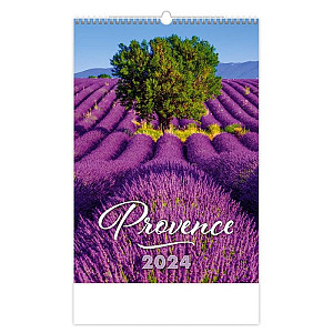Kalendář nástěnný 2024 - Provence