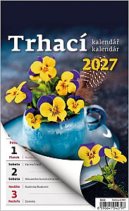 Kalendář nástěnný 2027 - Týdenní trhací A5