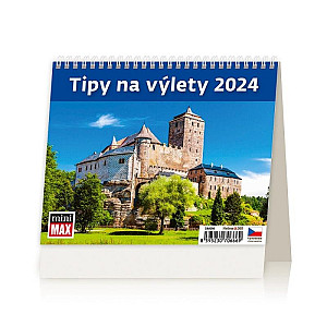 Kalendář stolní 2024 - MiniMax Tipy na výlety