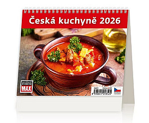 Kalendář stolní 2026 -  MiniMax Česká kuchyně