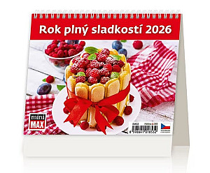 Kalendář stolní 2026 -  MiniMax Rok plný sladkostí