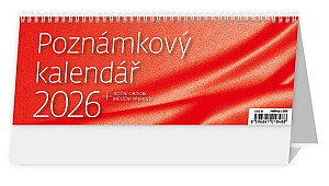 Kalendář stolní 2026 - Poznámkový kalendář OFFICE