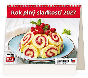 Kalendář stolní 2027 - MiniMax Rok plný sladkostí