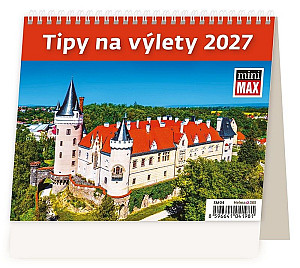 Kalendář stolní 2027 - MiniMax Tipy na výlety