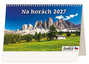 Kalendář stolní 2027 - Na horách – 14denní