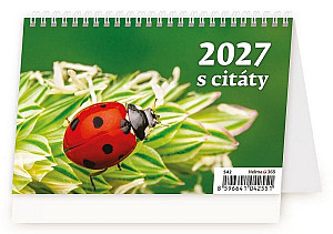 Kalendář stolní 2027 - Týdenní S