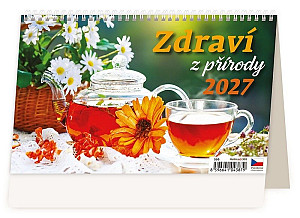 Kalendář stolní 2027 - Zdraví z přírody – 14denní
