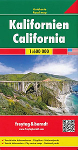 Kalifornien, California/Kalifornie 1:500T/mapa