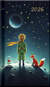 Kapesní diář 2026 - Art Malý princ (A6)