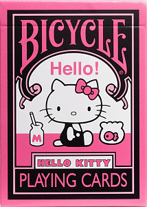 Karty - Hello Kitty Black-Pink
