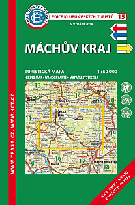 KČT 15 Máchův kraj 1:50 000/ 8. vydání 2023