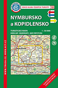 KČT 18 Nymbursko a Kopidlnsko 1:50 000/ 5. vydání 2022