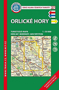 KČT 27 Orlické hory 1:50 000 Turistická mapa