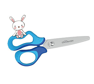 Keyroad Dětské nůžky Soft 12,5 cm - modré