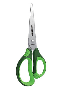 Keyroad Školní nůžky Soft 15 cm - zelené