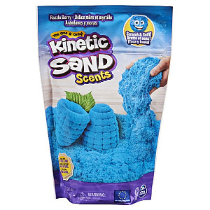 Kinetic sand Voňavý tekutý písek - ostružina s malinou