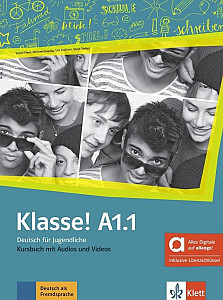 Klasse A1.1 – Hybride Ausgabe – Kursbuch + MP3/Video allango.net + Lizenz (24 Monate)