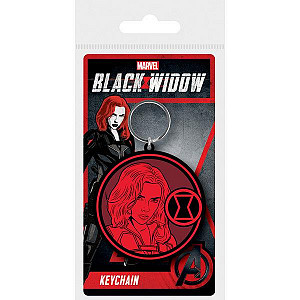 Klíčenka gumová Marvel - Black Widow