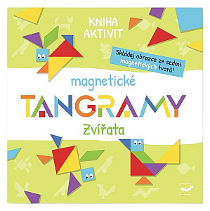 Kniha aktivit magnetické TANGRAMY Zvířata