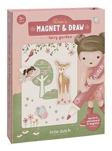 Knížka s magnety Rosa Fairy Garden