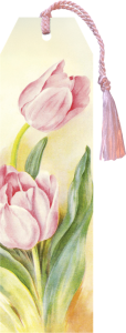 Knižní záložka Pastel Spring Tulip
