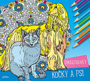 Kočky a psi – omalovánky