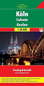 Köln/Kolín nad Rýnem 1:20T/plán města