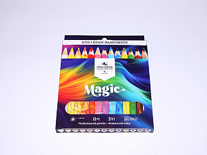 Koh-i-noor vícebarevné tužky MAGIC - 12+1 ks