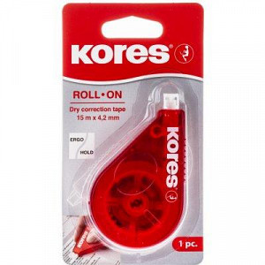 Korekční strojek Kores Roll on 15 m x 4,2 mm (1ks)
