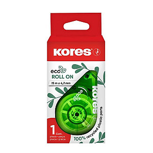 Kores Korekční strojek Eco Roll on - zelený