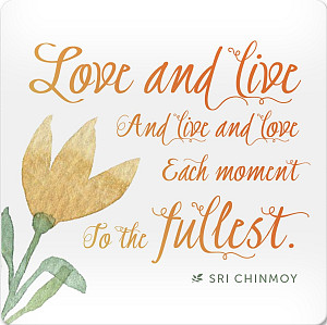 Korkový podtácek s citátem 