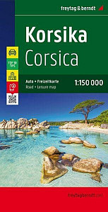 Korsika 1:150 000 - automapa