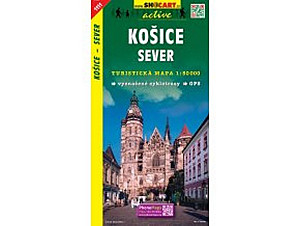 Košice sever 1:50T/1111 Turistická mapa SHOCart