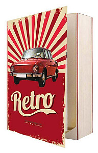 Kosmetická sada Kniha retro - sprchový gel 250 ml a vlasový šampon 250 ml
