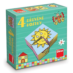 Kostičky Pro Nejmenší Dětičky 4 ks