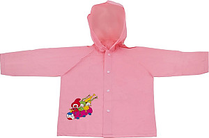 Dětská pláštěnka Kouzelná školka, růžová, 5-6 let