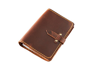 Kožený diář A6 - Choco